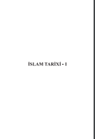 İslam Tarixi 1